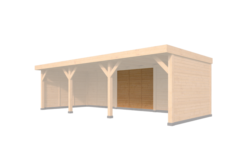 DHZ Rijssen wand module Type C 300 x 224 cm onbehandeld