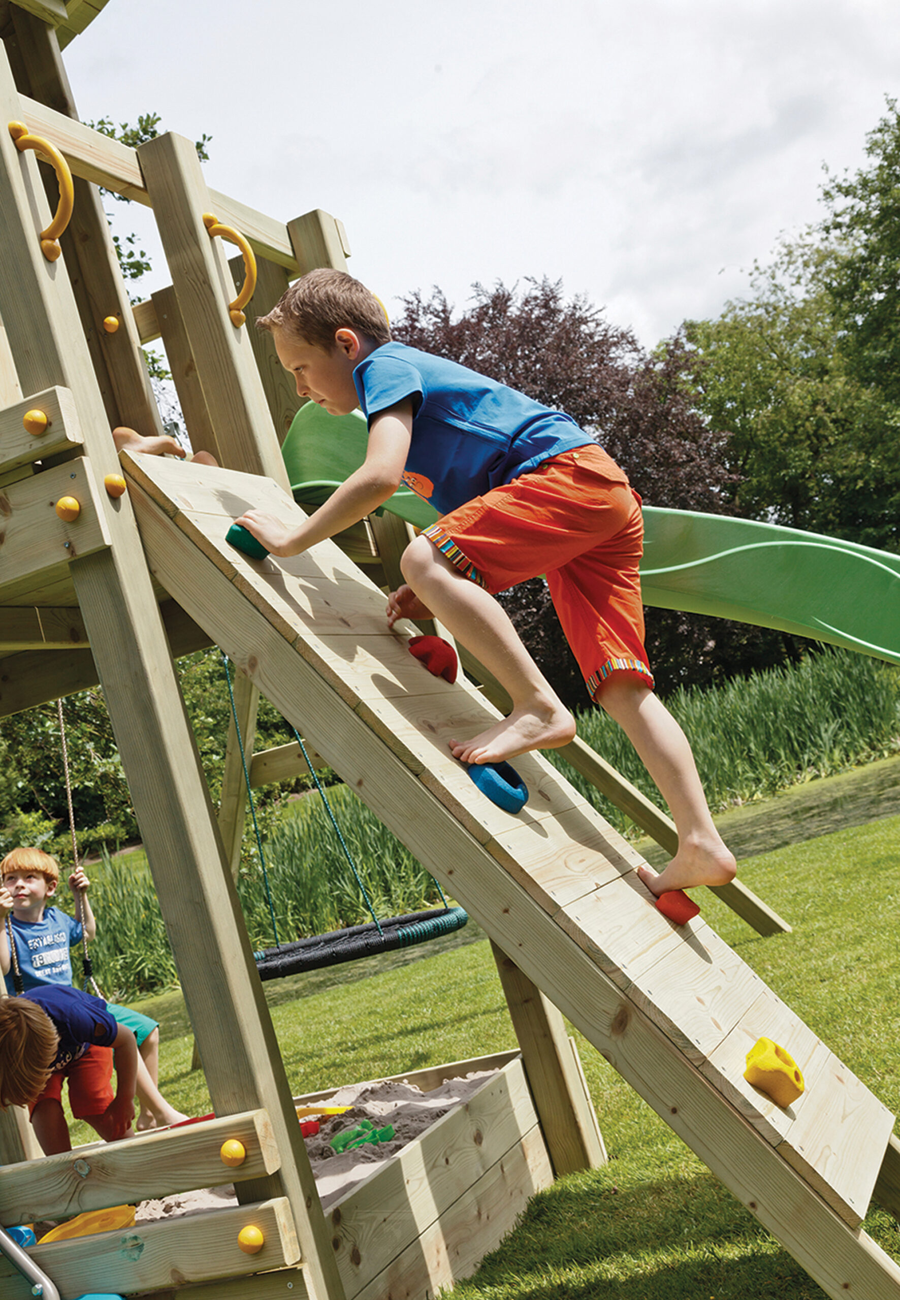 Blue Rabbit @Wall incl. zelfbouwdoos