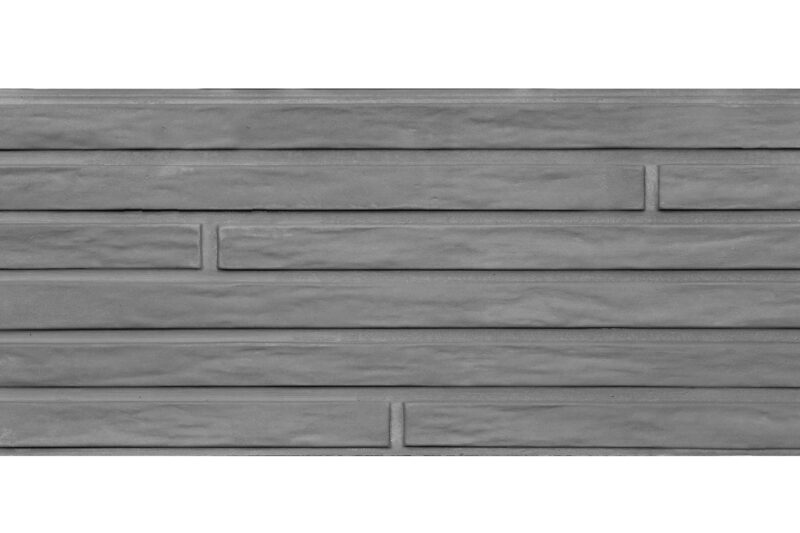 Berton©-motiefplaat antraciet H36 x D3,5 x L184 cm Lungo