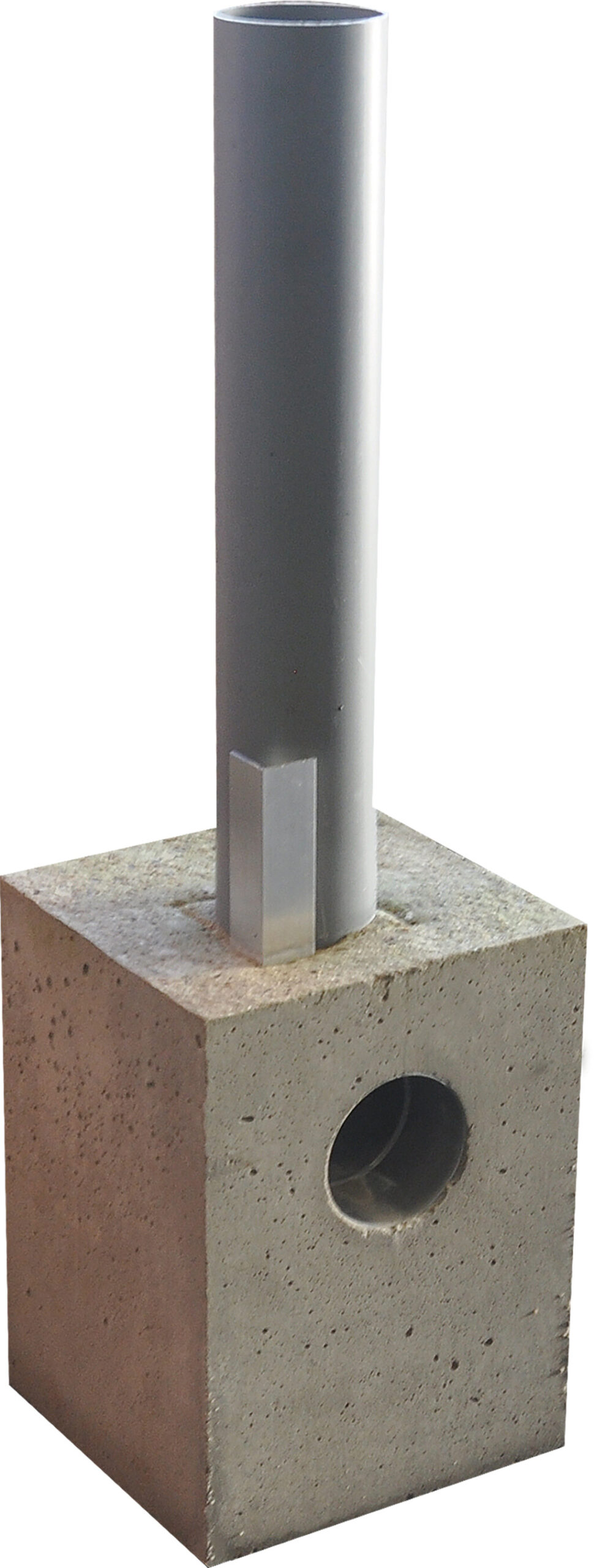 Berton© betonpoer 22,5 x 22,5 x 30,0 cm, antraciet, met HWA, type B