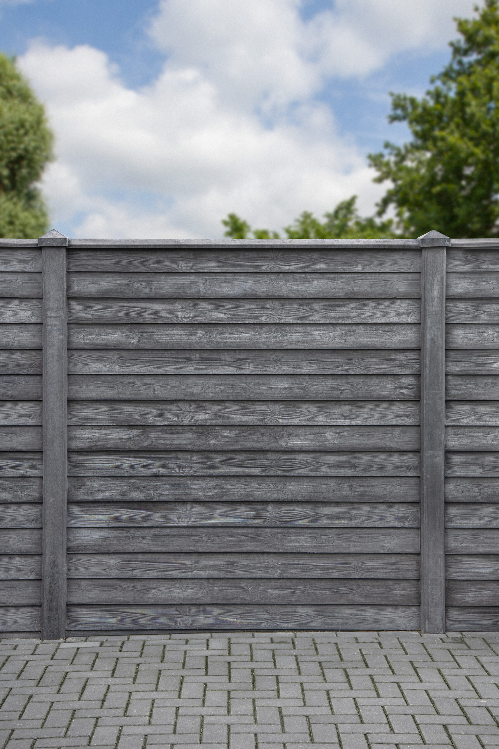 Berton©-afdekpet antraciet diamantkop 14 x 14 x 5 cm zonder uitsparing