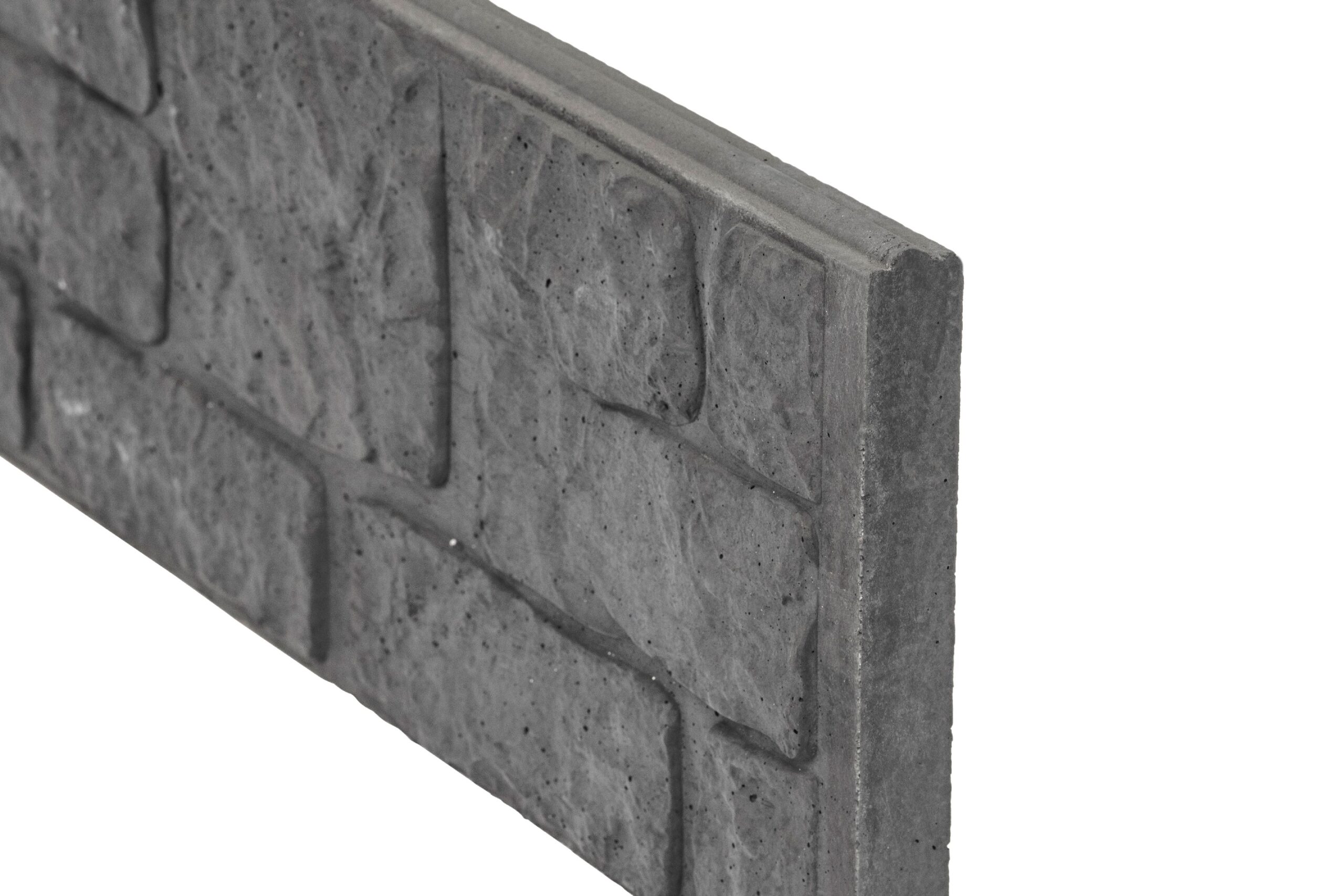 Berton©-motiefplaat antraciet H36 x D3,5 x L184 cm romeinsmotief