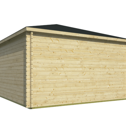 Blokhut - Tuinhuis Lotte | 44 mm | vuren bruin geïmpregneerd