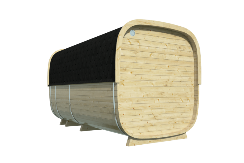 Sauna cube Rovaniemi 390 cm | 38 mm | onbehandeld