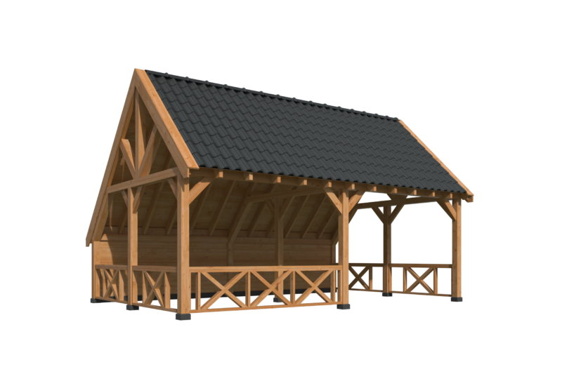 Kapschuur Billund XXL Samenstelling 4 Red Class Wood