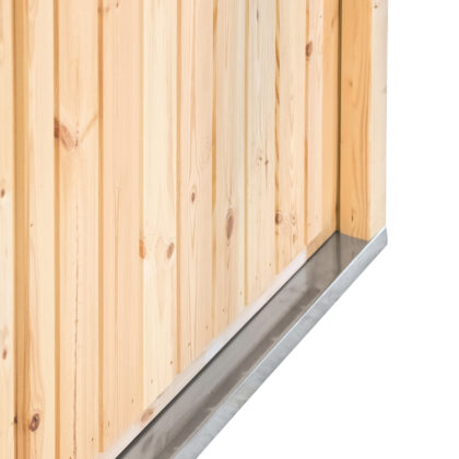 Deur enkel met raam XXL rechtsdraaiend, vuren 106,5 x 215 cm