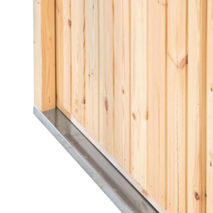 Dubbele deur+kozijn, vuren, dubbel glas DL8