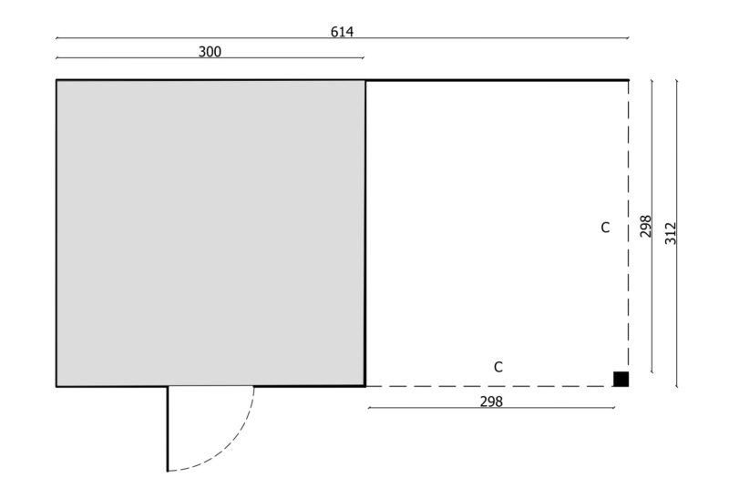 Kube line, basis + uitbreidingsset