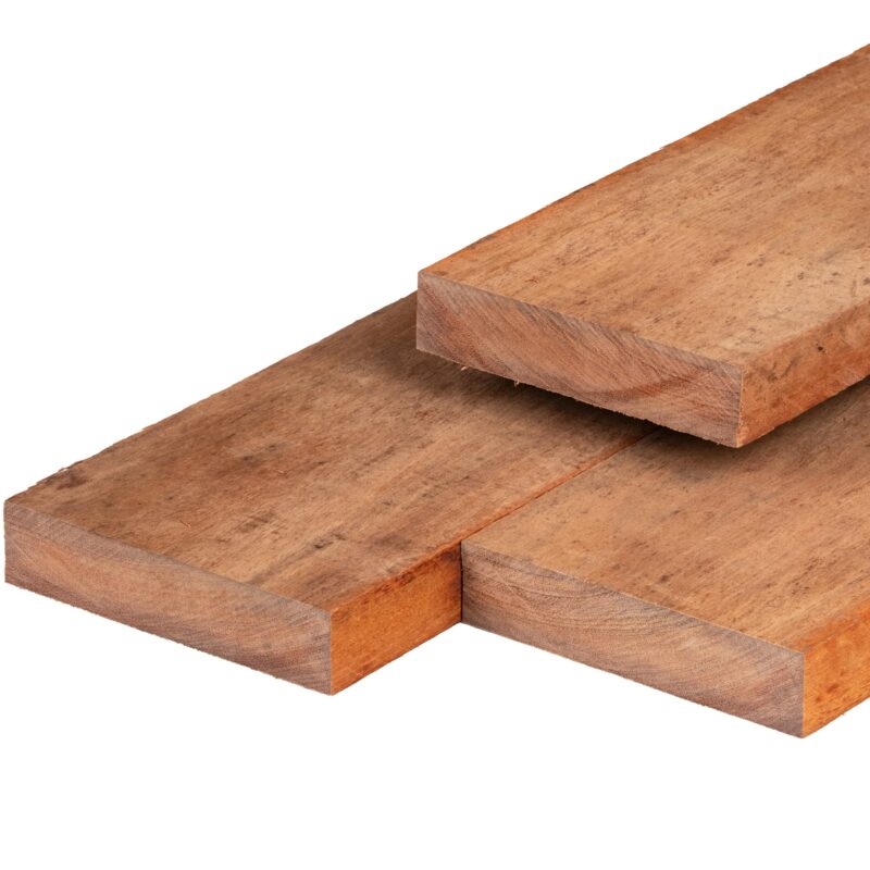 Angelim vermelho hardhout bestekhout 4,0 x 20,0 x 300 cm fijn bezaagd