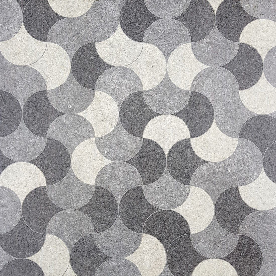 Betonique Stone Decor Light 60x60x4cm Lichtgrijs.