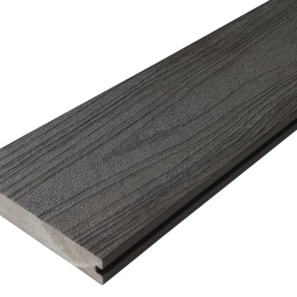 Composiet vlonderplank Fiberdeck Harmony 23 x 138 mm. Type: Ocean Grey