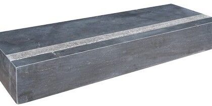 Asian Bluestone traptrede 100x35x15cm Blauw gezoet