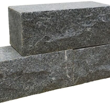 Graniet Dark Grey Donkergrijs 30x12x12cm
