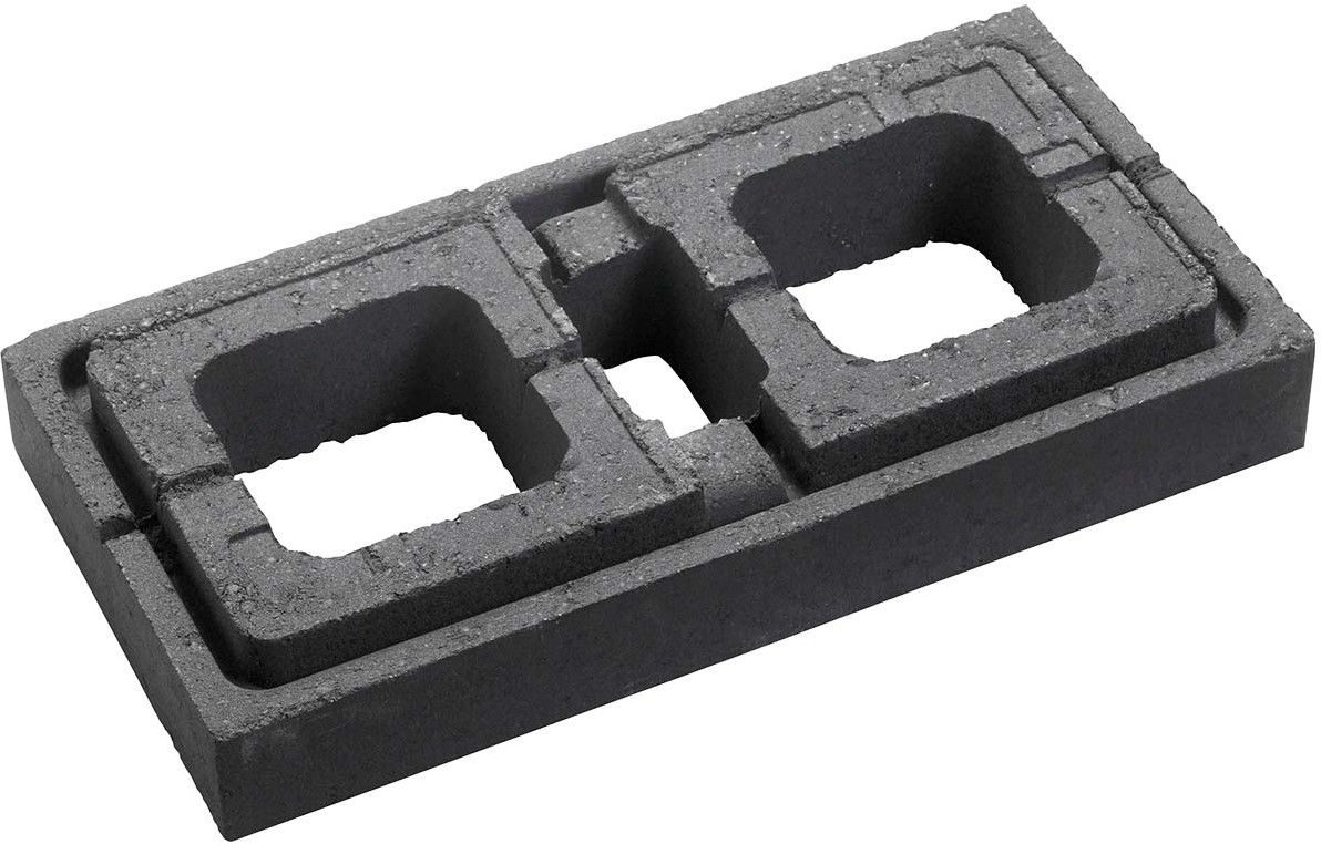 Globe muurelement L 60x30x9cm Antraciet