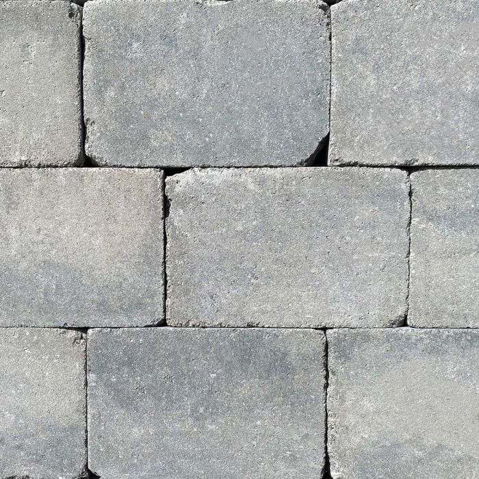 Pebblestones Plus 20x30x6cm Grijs/Zwart.