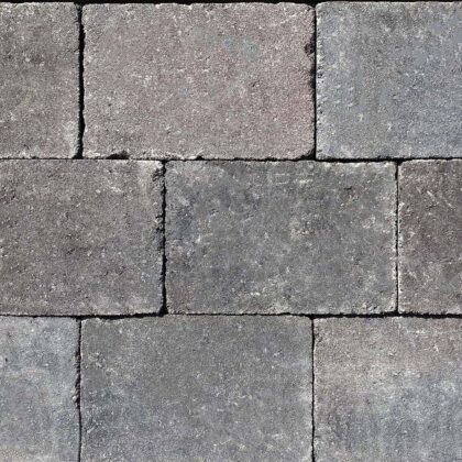 Pebblestones Plus 20x30x6cm Paars/Bruin.