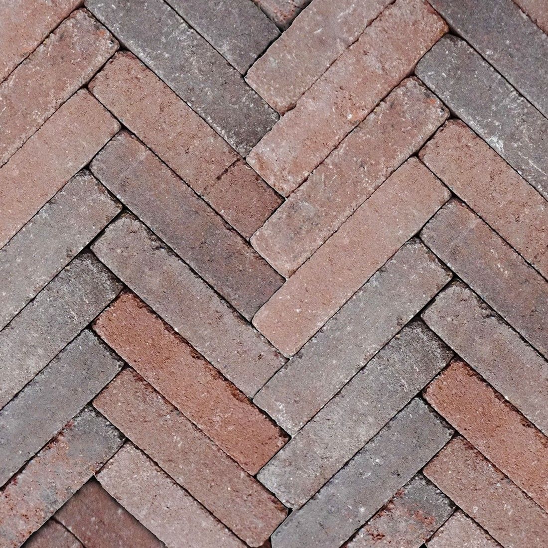 Retrostones Plus 5x20x6cm Rood/Bruin.