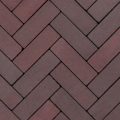 Sierbetonklinker Lyon 21x6,8x8cm Rood/Bruin genuanceerd.