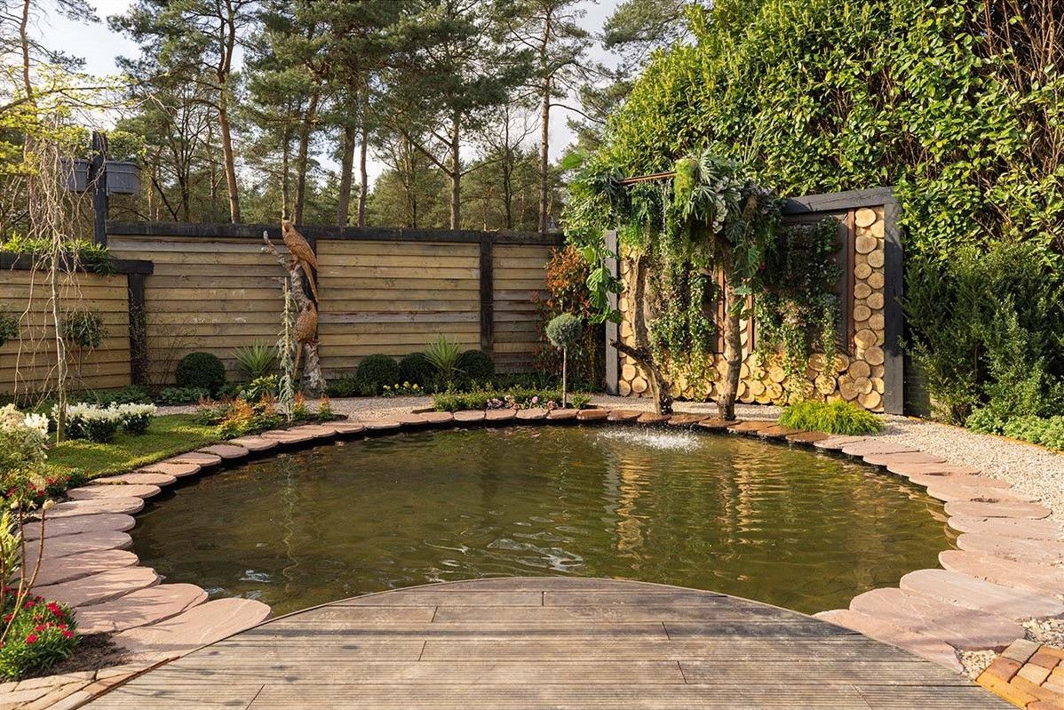 Staptegels Flagstone Deccan Red ±0,2m².