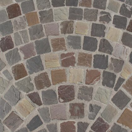 TB Greskei 10x10x5-7cm Tavel Beige/Bruin/Grijs.