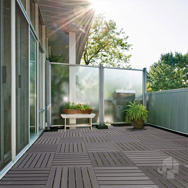 007951 | Terrastegel | Houtcomposiet | Antraciet | FSC© | 2.4x50x50cm