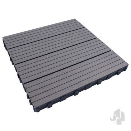 011689 | Terrastegel | Houtcomposiet | Grijs | FSC© | 2.4x30x30cm