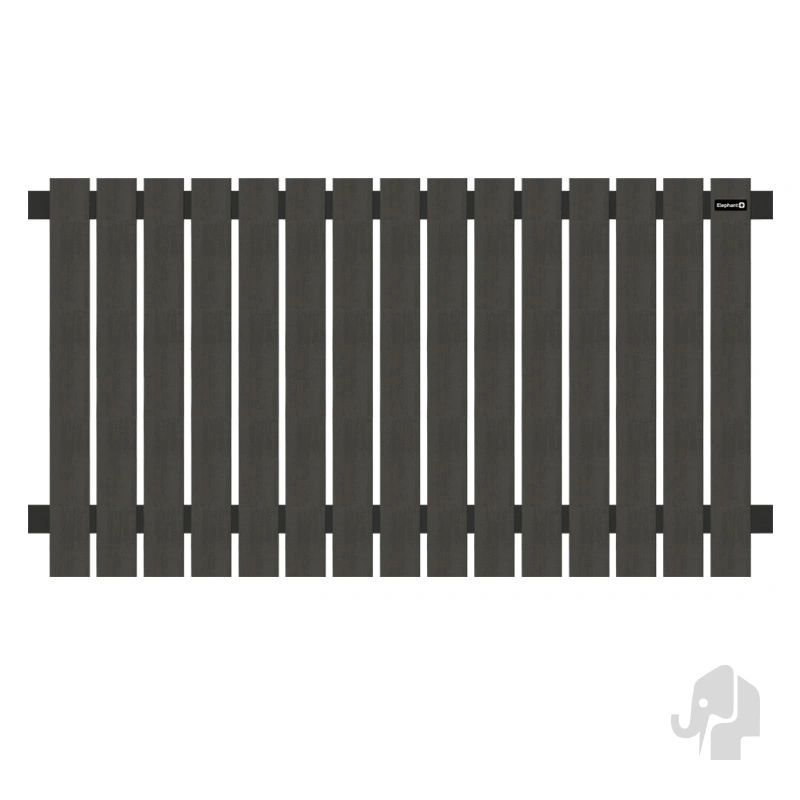 013076 | Hek | Houtcomposiet | Antraciet | FSC© | 180x100cm