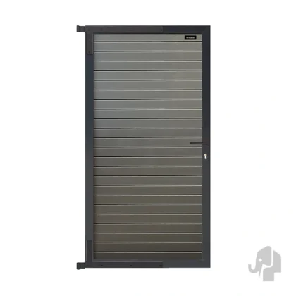 025046 | Tuindeur | Aluminium | 4x90x180cm "maatwerk mogelijk"