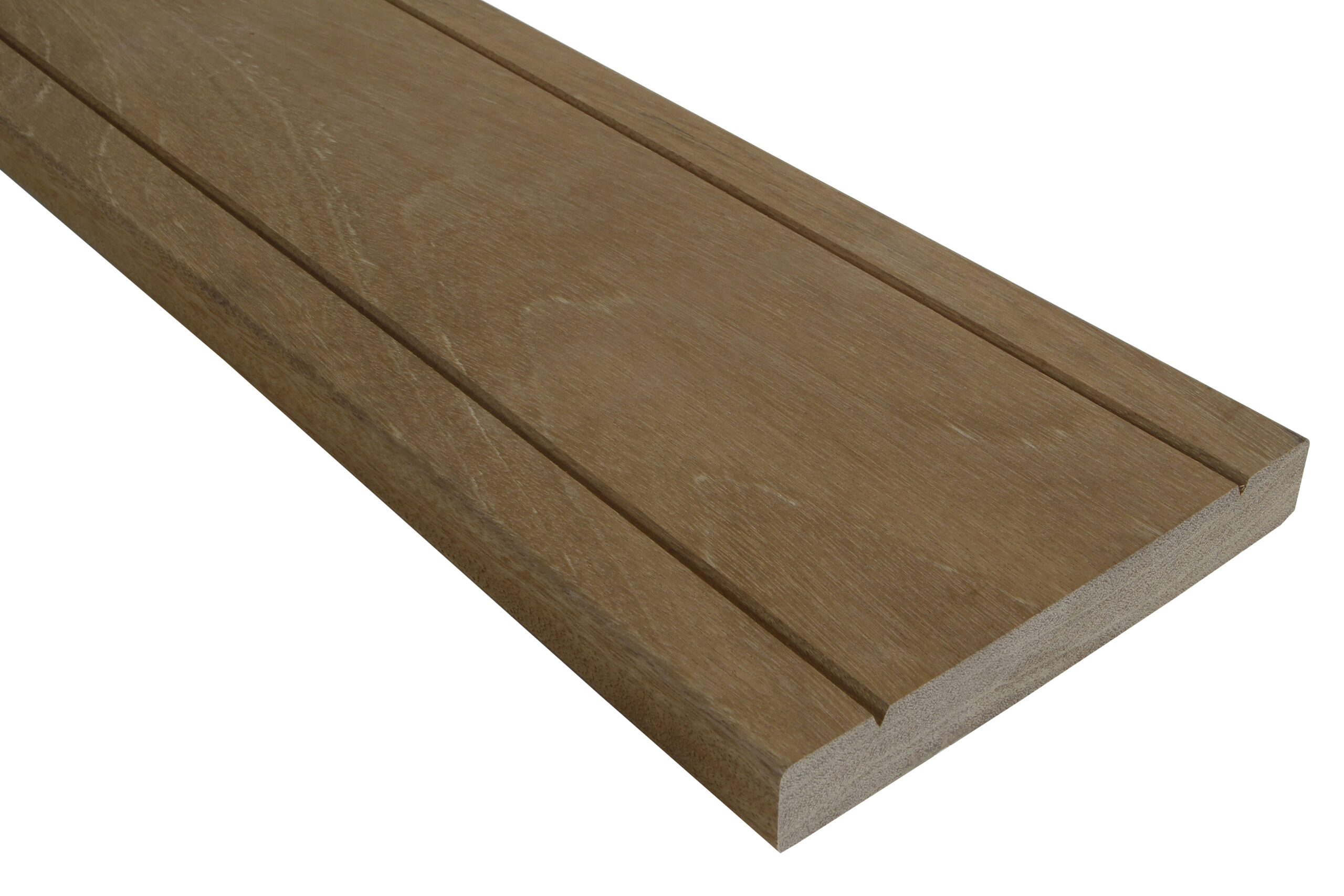 Profielplank bangkirai 27x190mm glad/V-groef (p500) diverse lengtes