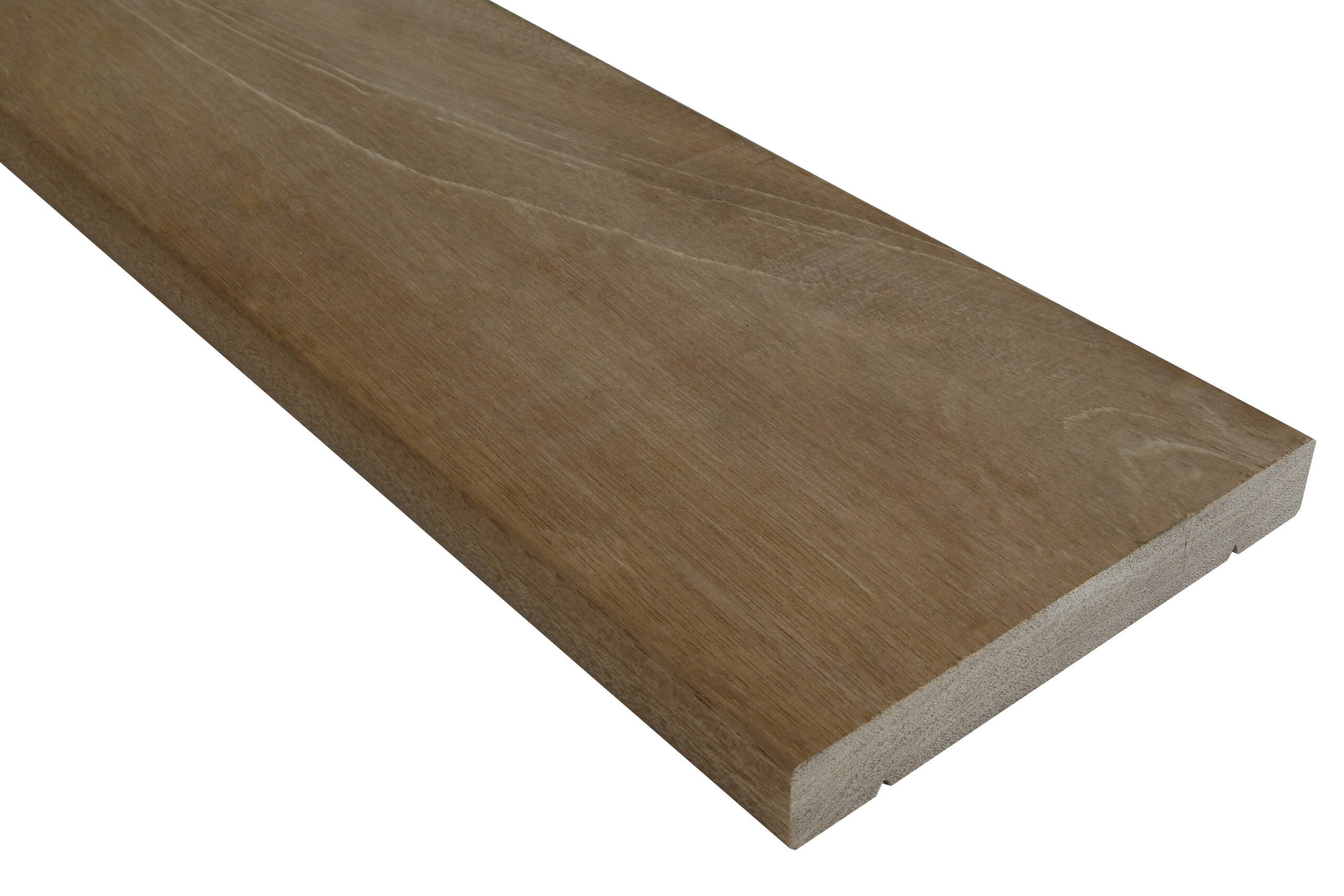 Profielplank bangkirai 27x190mm glad/V-groef (p500) diverse lengtes