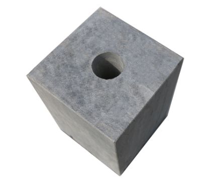 Sokkel zonder facetrand 180x180mm