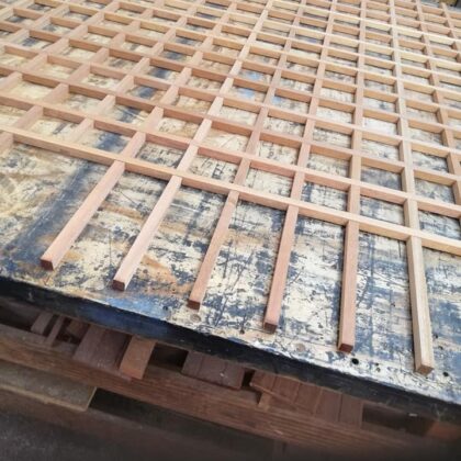 Maatwerk trellis of louvre schermen hardhout, hoge kwaliteit!!