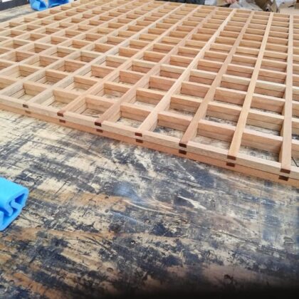 Maatwerk trellis of louvre schermen hardhout, hoge kwaliteit!!