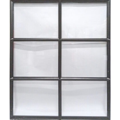 Stalen raam Zwarte structuurcoating 1000x1200mm (vast)