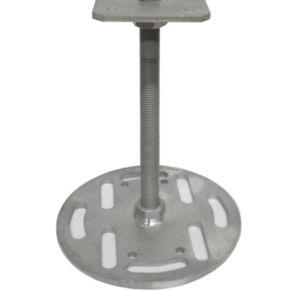 Verstelbare stelplaat Vuurverzinkt M20x250