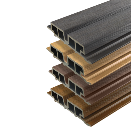 Fiberdeck WEO60 | Gardenwall | 3,3x17cm (33x170mm) | 4 kleuren | 2.90 of 390cm | Brandklasse D | FSC100%