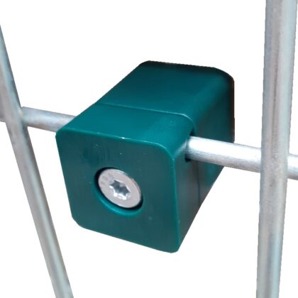 Afstandhouder voor gaaspanelen Groen Kunststof 20mm (vierkant)