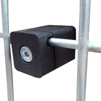 Afstandhouder voor gaaspanelen Antracietgrijs Kunststof 20mm (vierkant)