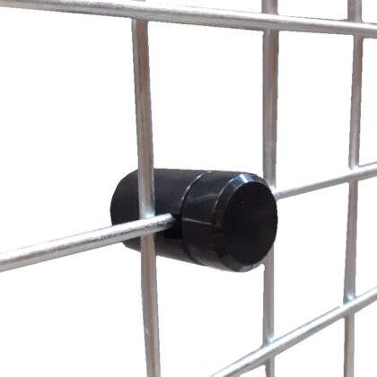 Afstandhouder voor gaaspanelen Zwart Kunststof 30mm (rond)