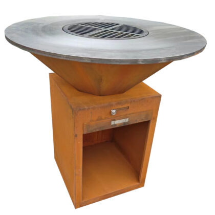 BBQ-02 BBQ Cortenstaal Ø85x100cm