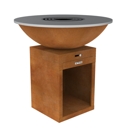 BBQ-05 BBQ Cortenstaal Ø85x95cm