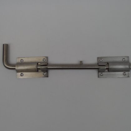 Grondgrendel met 2 geleiders RVS 450mm [16mm]