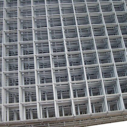 Gaaspaneel Galvanisch verzinkt 300x1800mm (maas:50x50mm) [4mm]