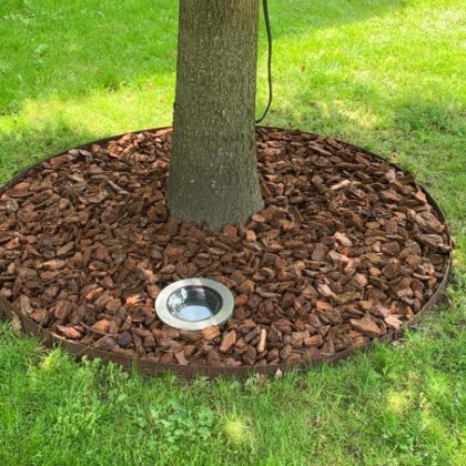 Kantopsluiting boomring Cortenstaal Ø750mm [1mm]