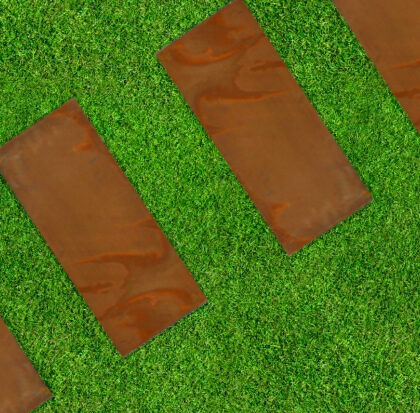 Cortenstaal stapsteen Cortenstaal 300x800mm [2mm]