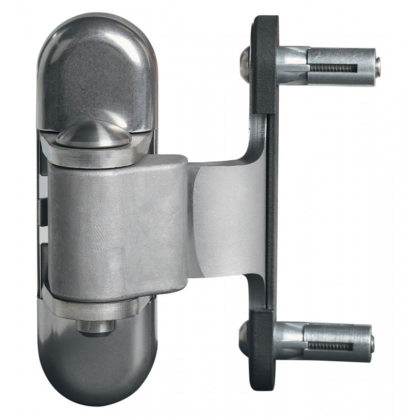 3D-regelbaar scharnier RVS Aluminium / metalen poorten