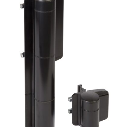 Poortsluiter Zwart Aluminium tot 1500mm (nieuwe poort)