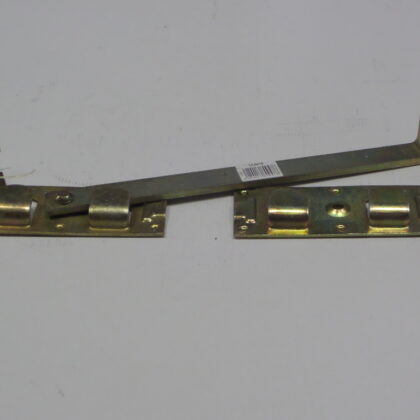 Overslaggrendel Geel verzinkt 450mm (op kaart)