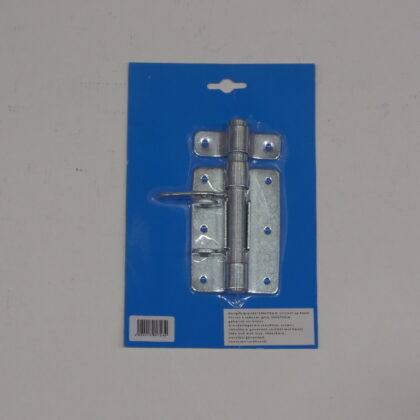 Hangslotgrendel Galvanisch verzinkt 100x70mm (op kaart) [2mm]