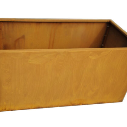 Rechthoekige plantenbak Cortenstaal 500x1000x500mm [2mm]
